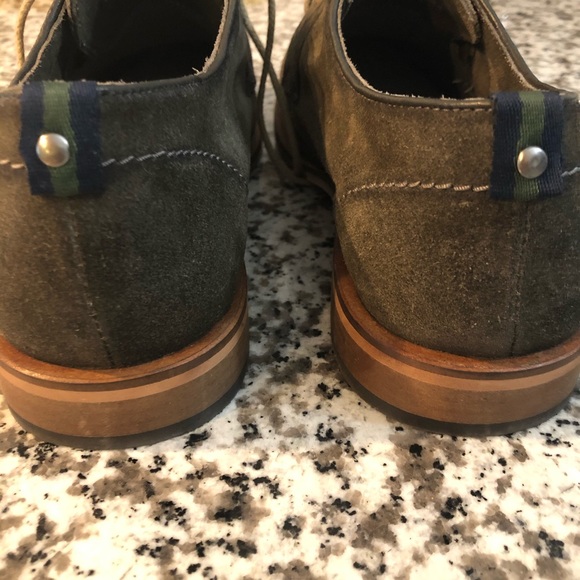 Modern Fiction Realist Plain Toe Suede Derby Shoe - Picture 9 of 12